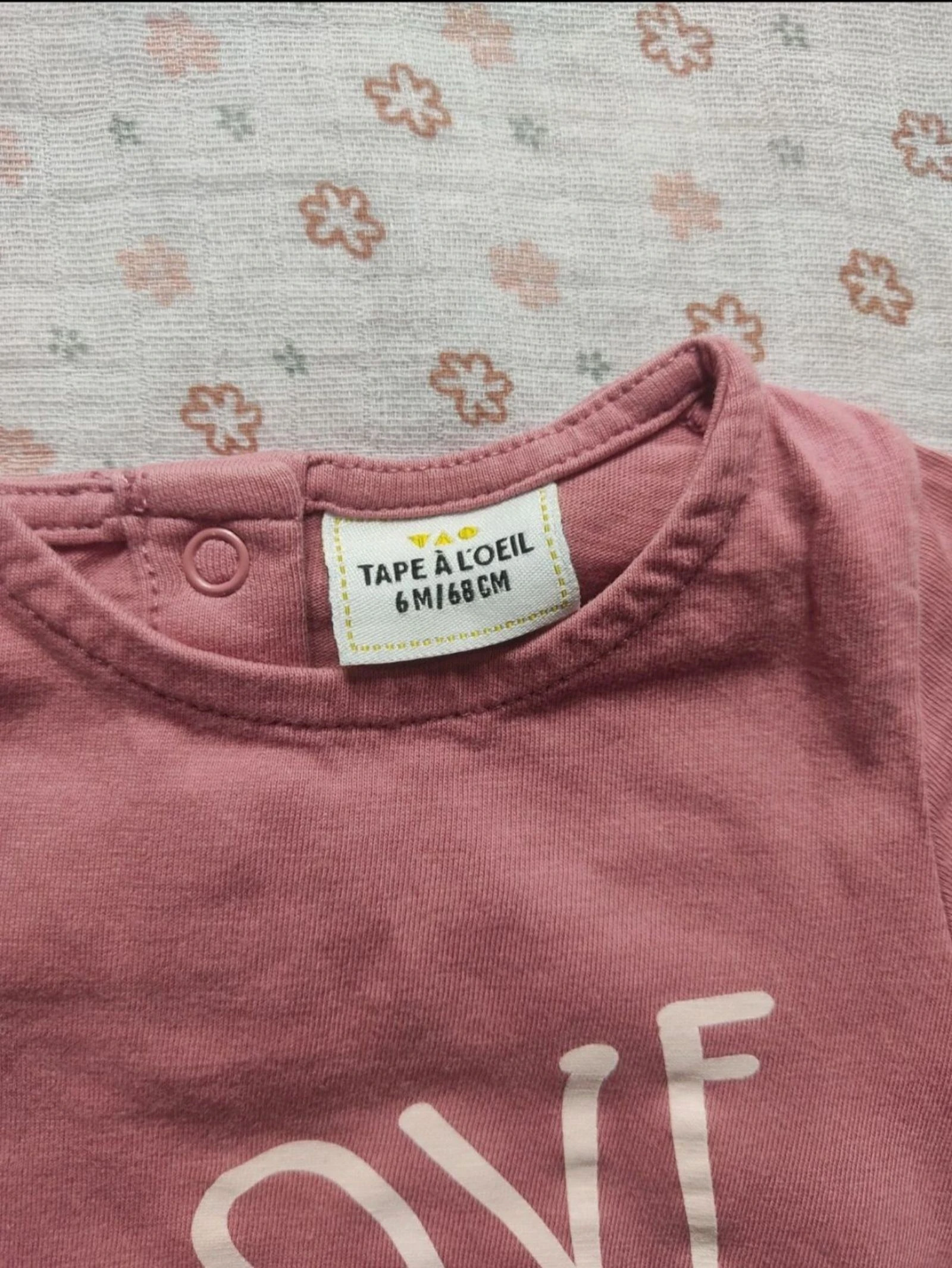 T-shirt "Love my dad" TAO - Maat 6 maanden - Zeer goede staat – photo 2